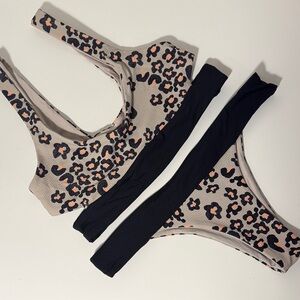 Tavik Leopard Print Bikini Set